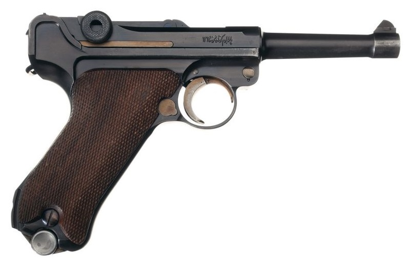 Pistolet samopowtarzalny Luger P 08 - wersja z krótką lufą